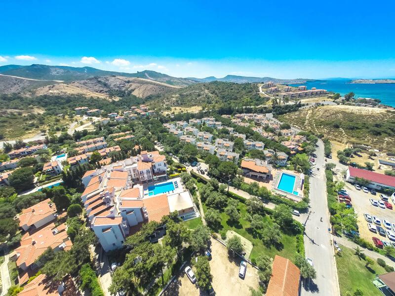 Hanedan Flora Apart Hotel Foca Exterior photo